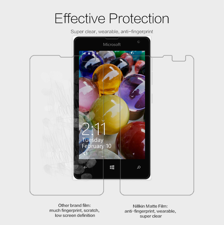 Nillkin-Matte-Scratch-resistant-Film-For-Microsoft-Lumia-435-970756-2